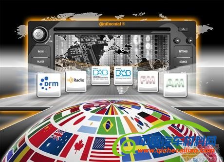 大陆集团研发出新款汽车收音机