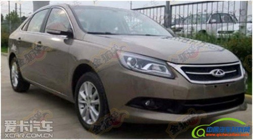 奇瑞A4无伪谍照曝光