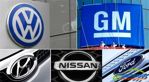 海外车企Q1在华销量前十：通用再度领先大众夺冠
