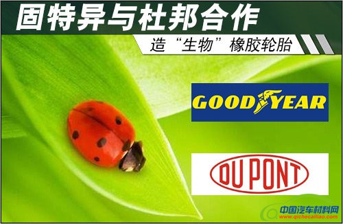 固特异与杜邦合作 造&ldquo;生物&rdquo;橡胶轮胎