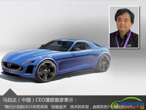 马自达顶级跑车将复产 采用轻量化设计