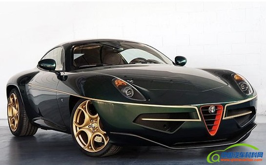 阿尔法罗密欧概念车全新墨绿色涂装上阵