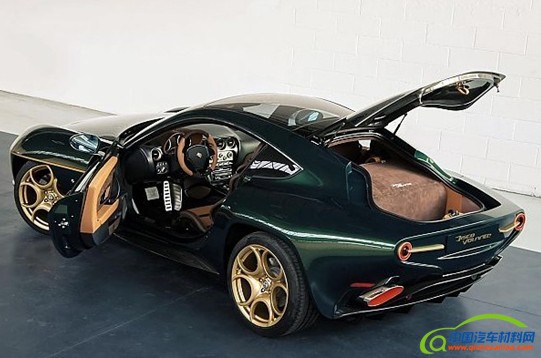 阿尔法罗密欧概念车全新墨绿色涂装上阵