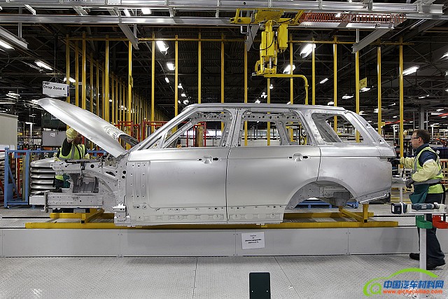 捷豹路虎全铝车身制造工艺纵览