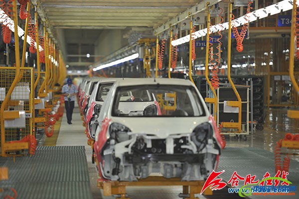 长安奔奔mini生产线