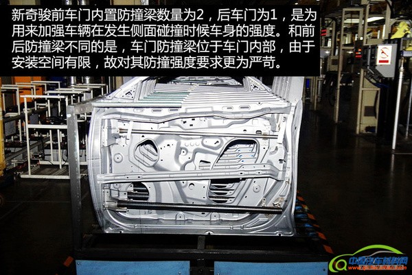 大面积运用高强度钢 新奇骏白车身拆解分析