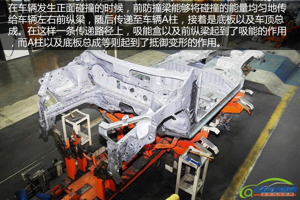 大面积运用高强度钢 新奇骏白车身拆解分析