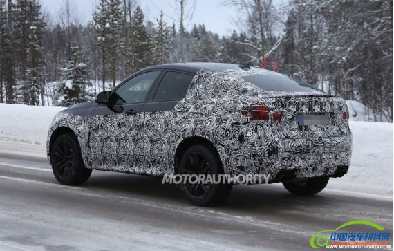 新一代宝马X6 M谍照曝光 新一代宝马X6 M谍照曝光