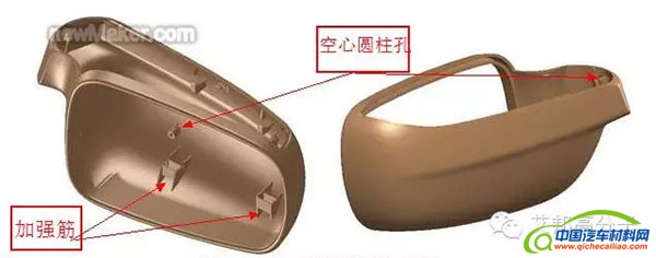 汽车后视镜壳体