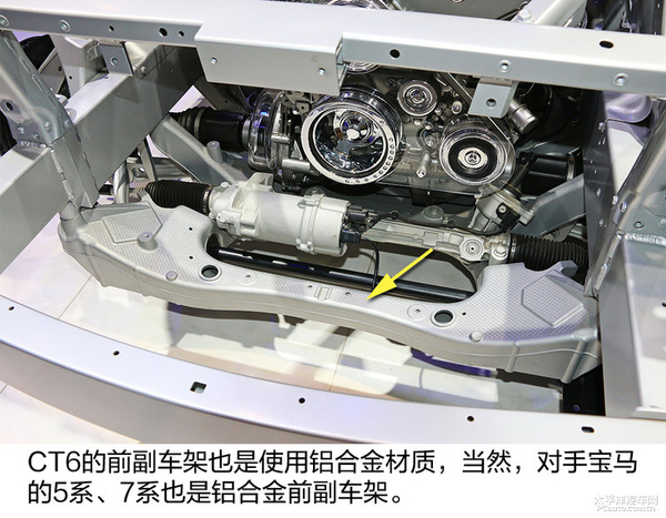 浑身都是高科技 凯迪拉克CT6车身底盘解析