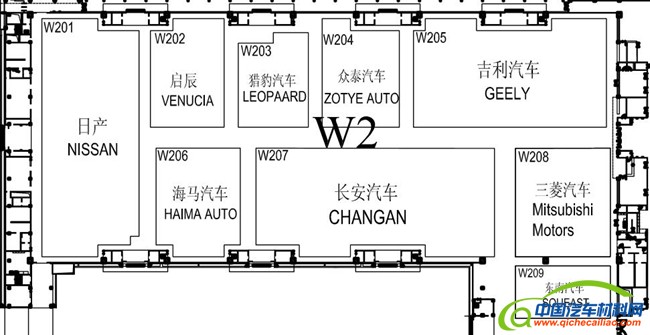 2016北京车展观展攻略 看展位图找重磅新车