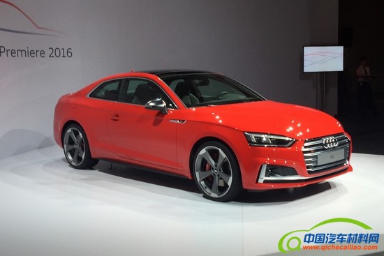 减重100kg 全新A5 Coupe/S5 Coupe海外发布