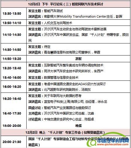 大咖云集  千人盛会   第四届&ldquo;汽车与环境&rdquo;中国及零部件产业创新论坛将于12月举办！