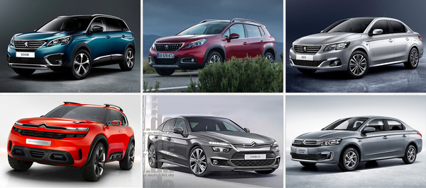 雪铁龙，标致，2017新车规划，标致新车，雪铁龙新车