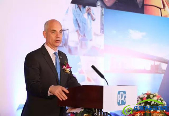 PPG汽车涂料事业部高级副总裁Timothy M.Knavish致辞