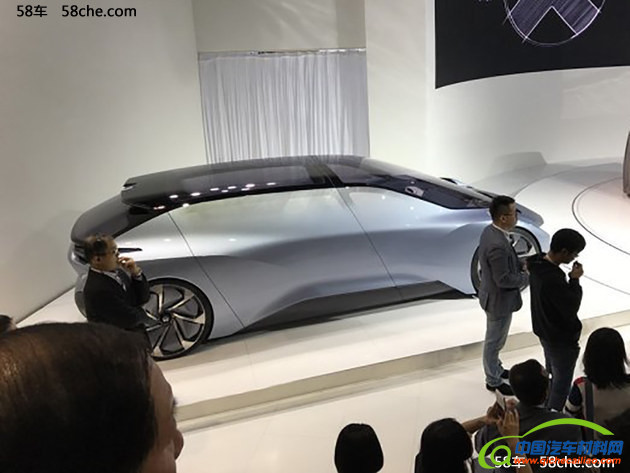 2017上海车展蔚来EVE无人驾驶概念车发布