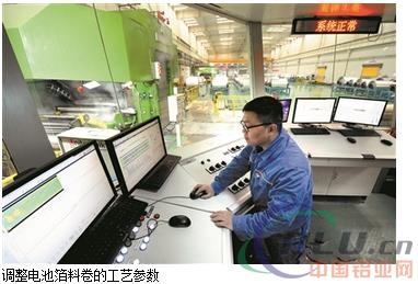 万基控股研发电池铝箔助力新能源汽车发展