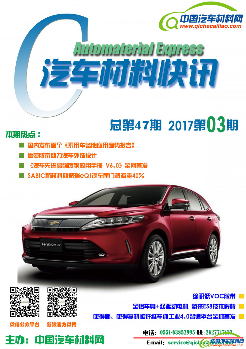 封面 汽车材料快讯第47期