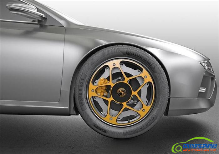 轻量化，电动汽车，黑科技，前瞻技术，大陆电动车概念车轮,大陆电动车概念制动器,大陆新概念车轮