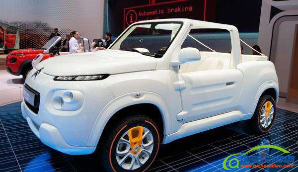 3D打印的雪铁龙概念车