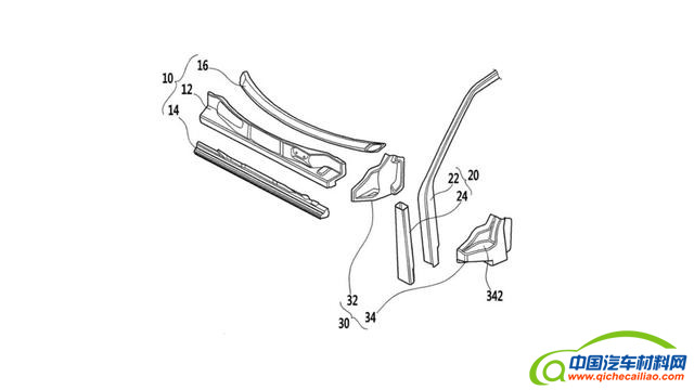 现代汽车为轻量化结构材质申请专利