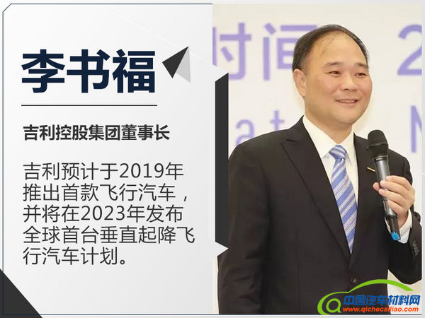 并购合作，吉利汽车，吉利飞行汽车,李书福与飞行汽车，吉利收购飞行汽车公司