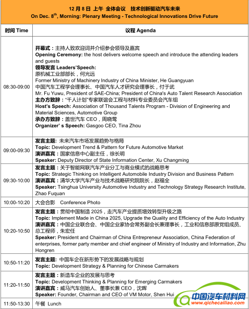 第五届汽车与环境创新论坛
