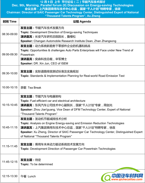 第五届汽车与环境创新论坛
