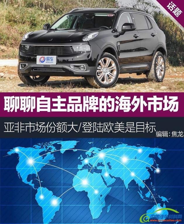 自主汽车海外市场,自主品牌汽车