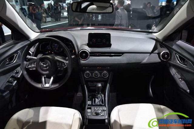 马自达新款CX-3亮相 可选装四驱系统