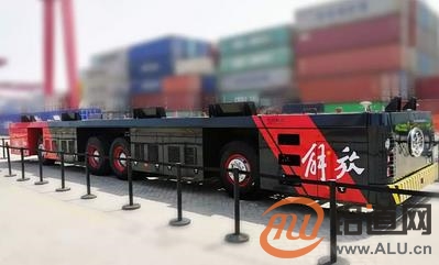 忠旺助力一汽解放无人智能物流车轻装上路