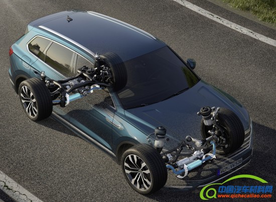 黑科技，新车，SUV，前瞻技术，大众途锐, SUV,轻量化，eAWS防倾侧系统，提高舒适度