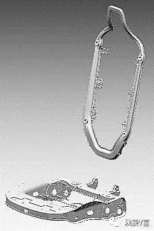 低速电动车座椅骨架