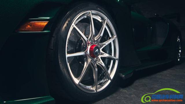 首辆迈凯伦Senna交付，绿的一塌糊涂，号称最漂亮的碳纤维！