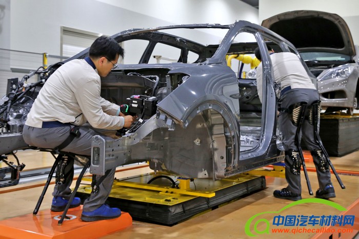 黑科技，前瞻技术，现代工业机器人,现代新发明，现代可穿戴外骨骼工业机器人，现代H-VEX