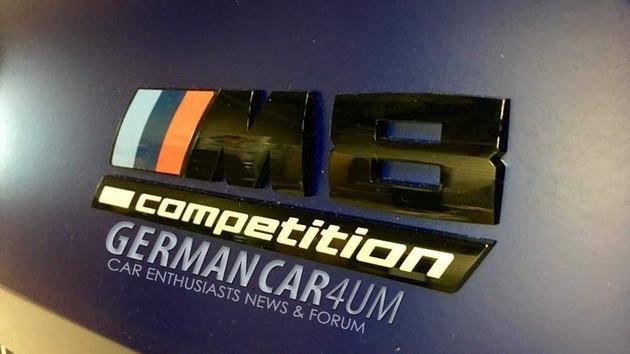 宝马M8 Competition实车曝光 新增大量碳纤维饰件
