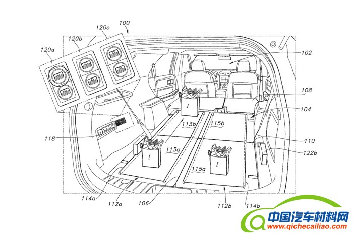 福特新专利,福特传送带专利，福特座椅传送带，福特