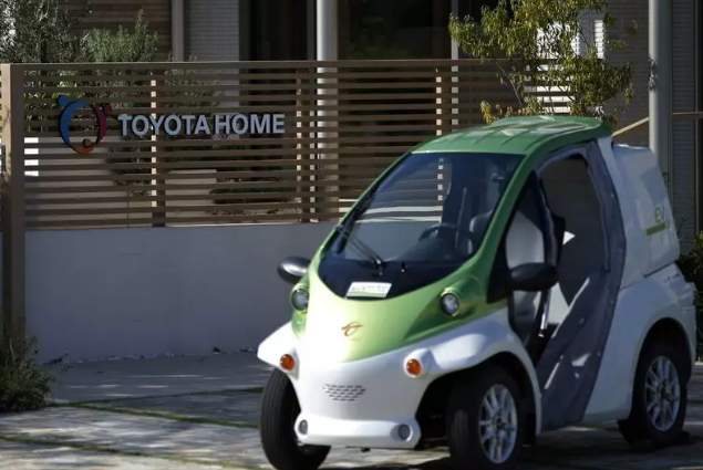 日本爱知县丰田市的超小型电动车COMS