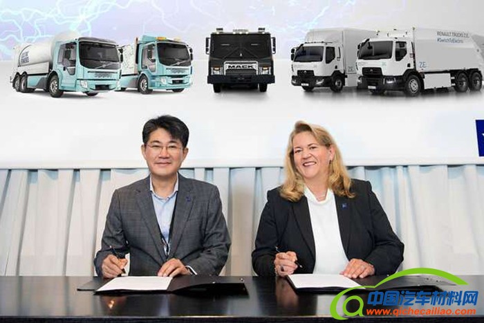 三星SDI为沃尔沃集团的电动卡车产品开发电池组