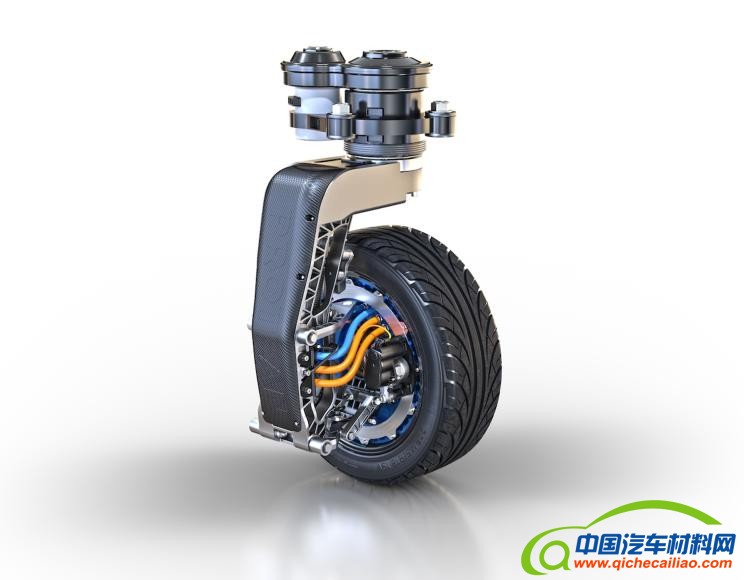 前瞻技术，360度转向轮毂电机