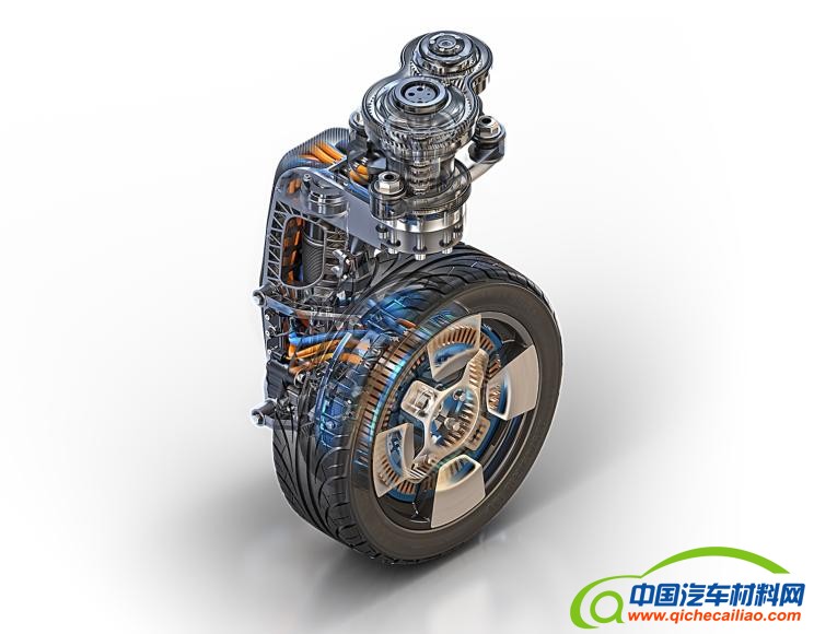 前瞻技术，360度转向轮毂电机