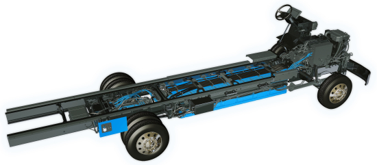 电动汽车，黑科技，前瞻技术，Proterra,Freightliner Custom Chassis,纯电动底盘