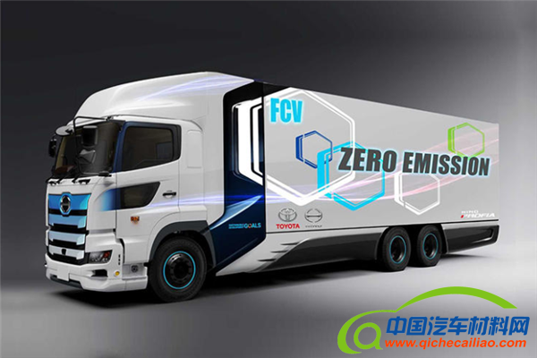 重达25吨 续航600公里!丰田/日野共同开发重型氢燃料卡车