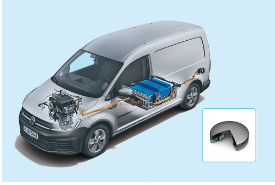 电池，电池压力补偿,大众ABT e-Caddy,ABT e-Transporter,科德宝,DIAvent压力补偿系统