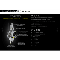 迷你LED车灯  LED前大灯 LED汽车灯 摩托车灯H4