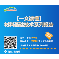 年度会员：一文读懂材料基础技术系列报告