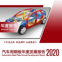 汽车用钢板年度发展报告《2020版》