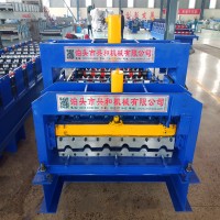 泊头兴和供应800型琉璃瓦压型设备仿古瓦成型设备