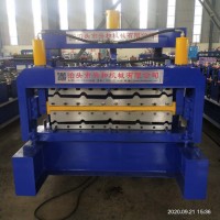 840仿古瓦压型900压型双层彩钢压型设备