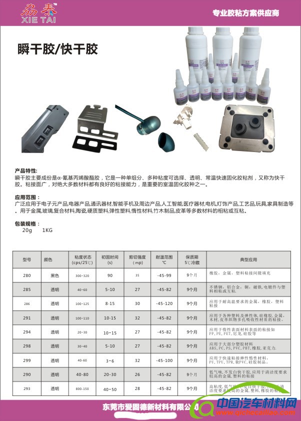 1快干胶彩页